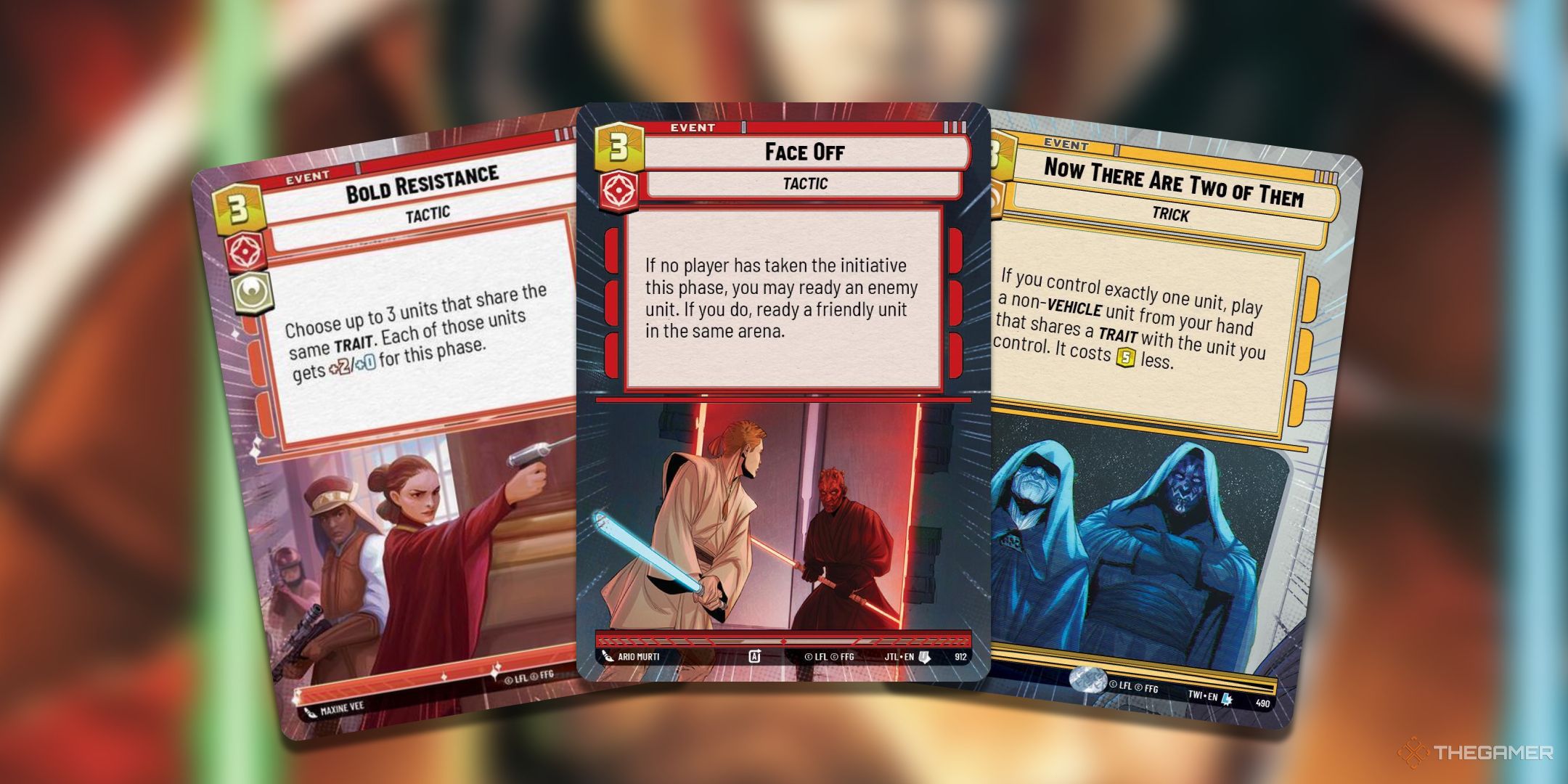 Star Wars Unlimited:12のPhantom Menace Cards