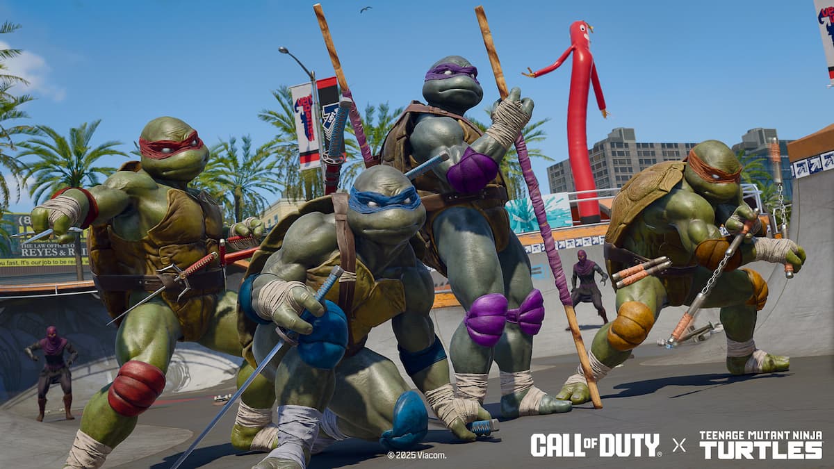 Black Ops 6 TMNT Scorestreaks Guide:レオナルド、ドナテッロ、ミケランジェロ、ラファエルのすべてのタートルパワー