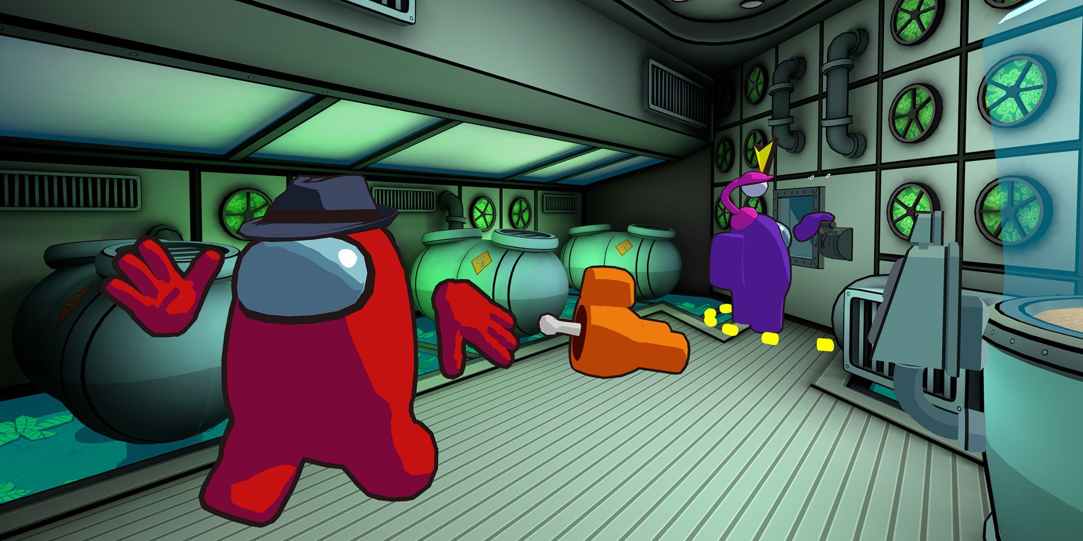 チームワークと裏切りは、米国の3Dの間で輝きを整えます