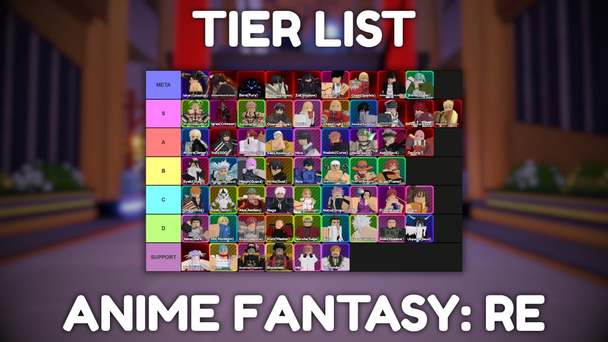 アニメファンタジー：ティアリスト[リリース]