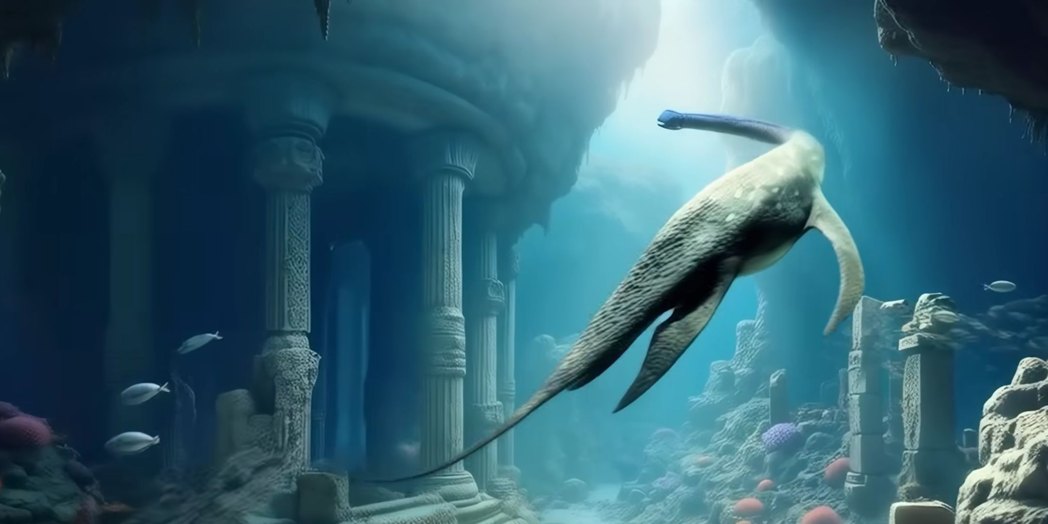 「私たちは彼らがそれをやっていることを知りませんでした」：ARK：Survival Evolved Devは悪名高いAquatica AIに生成されたトレーラーに反応します