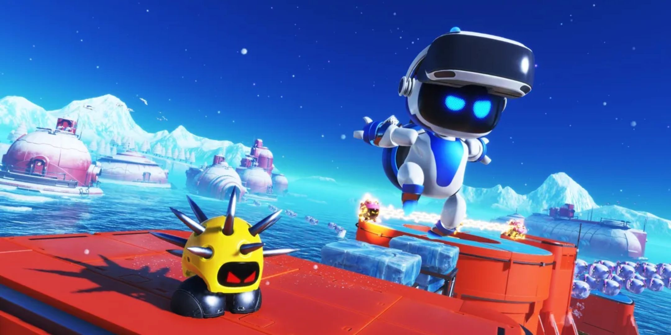 アストロボットは毎週5週間新しいチャレンジレベルを取得しています