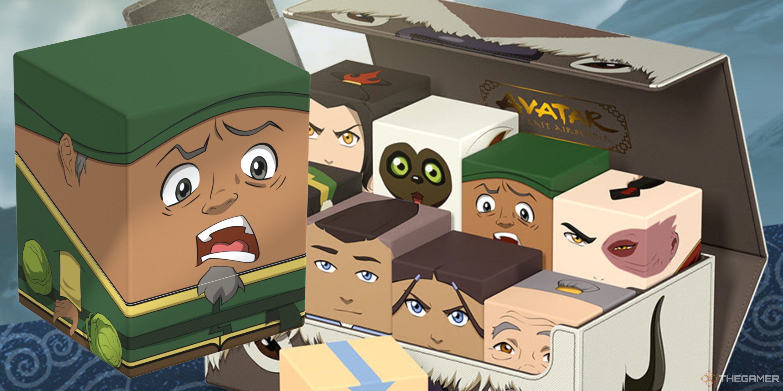 魔法：ギャザリングのアバターセットは、究極のガードデッキボックスに一致しています