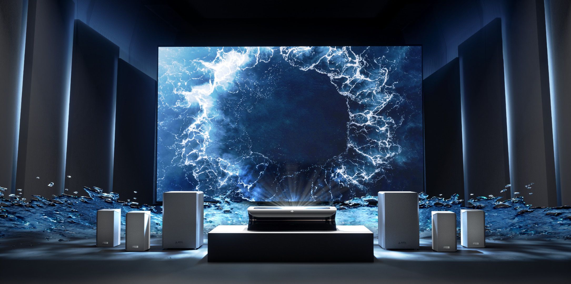 AWOL Visionの4Kレーザープロジェクターでモンスターハンターワイルズを演奏しましたが、通常のスクリーンに戻ることはありません