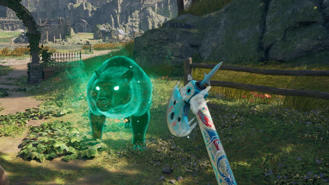 熊を召喚して別のクマを召喚する方法は、avowedで別のクマを戦う方法(2人のクマのハイファイブ成果)