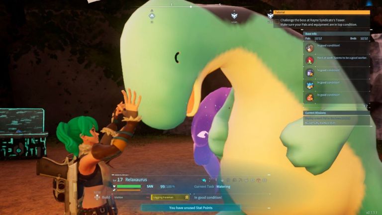 パルワールドでの農業のための最高の散水仲間