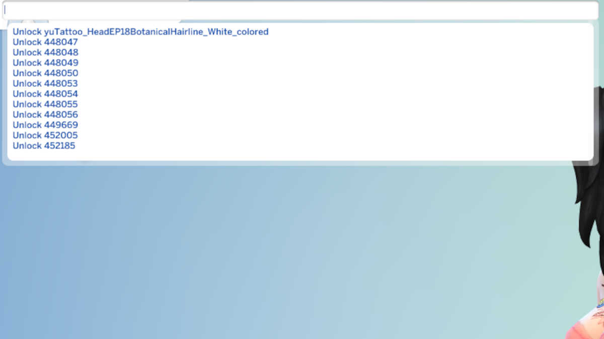 ロックされたロックの使用方法SIMS 4のシム（CAS）アイテムを作成する