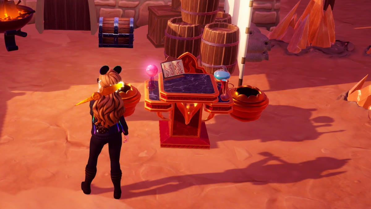 ディズニードリームライトバレーのすべての錬金術テーブルパーツの場所