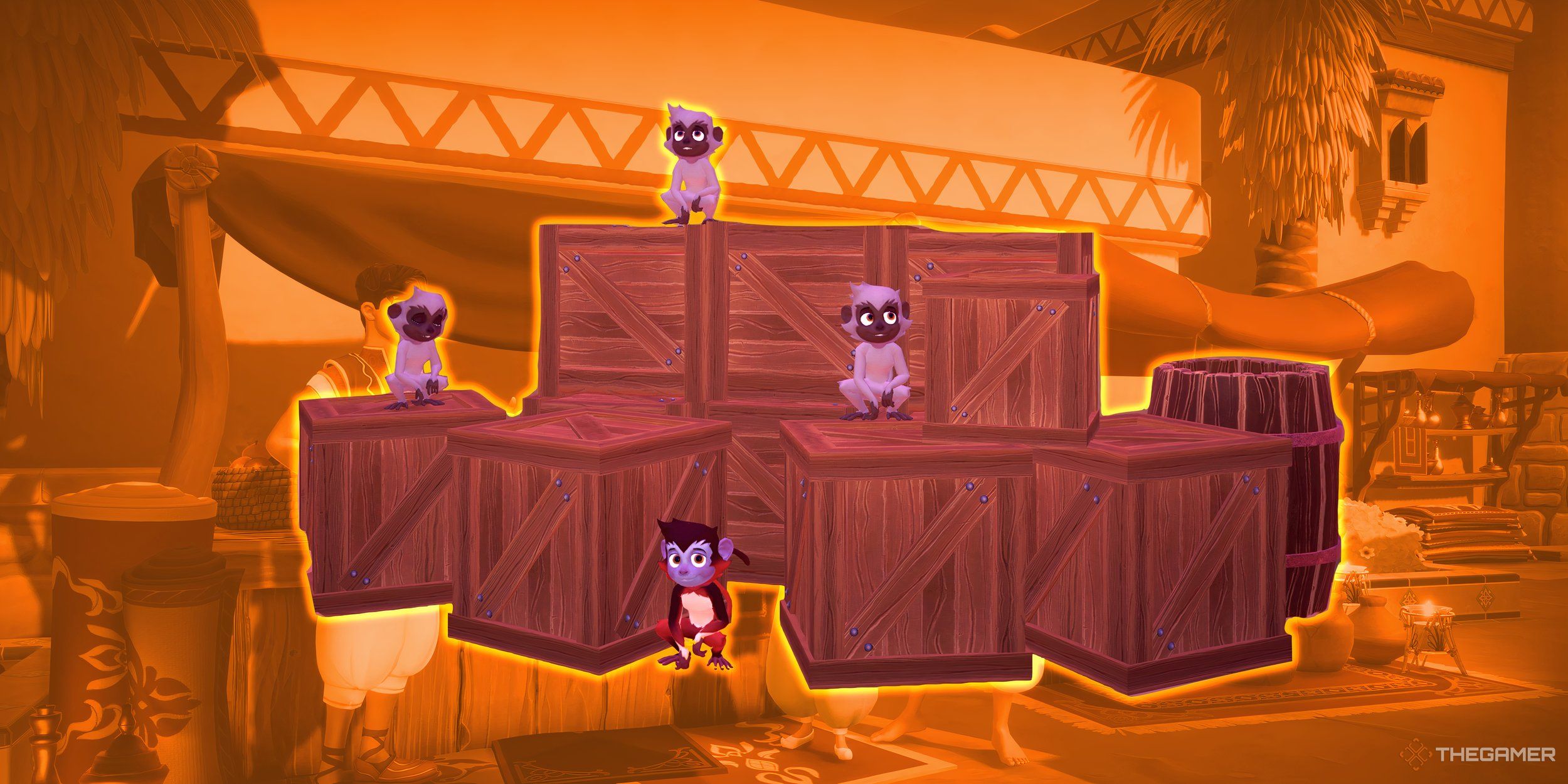 ディズニードリームライトバレー:モンキービジネスクエストウォークスルー