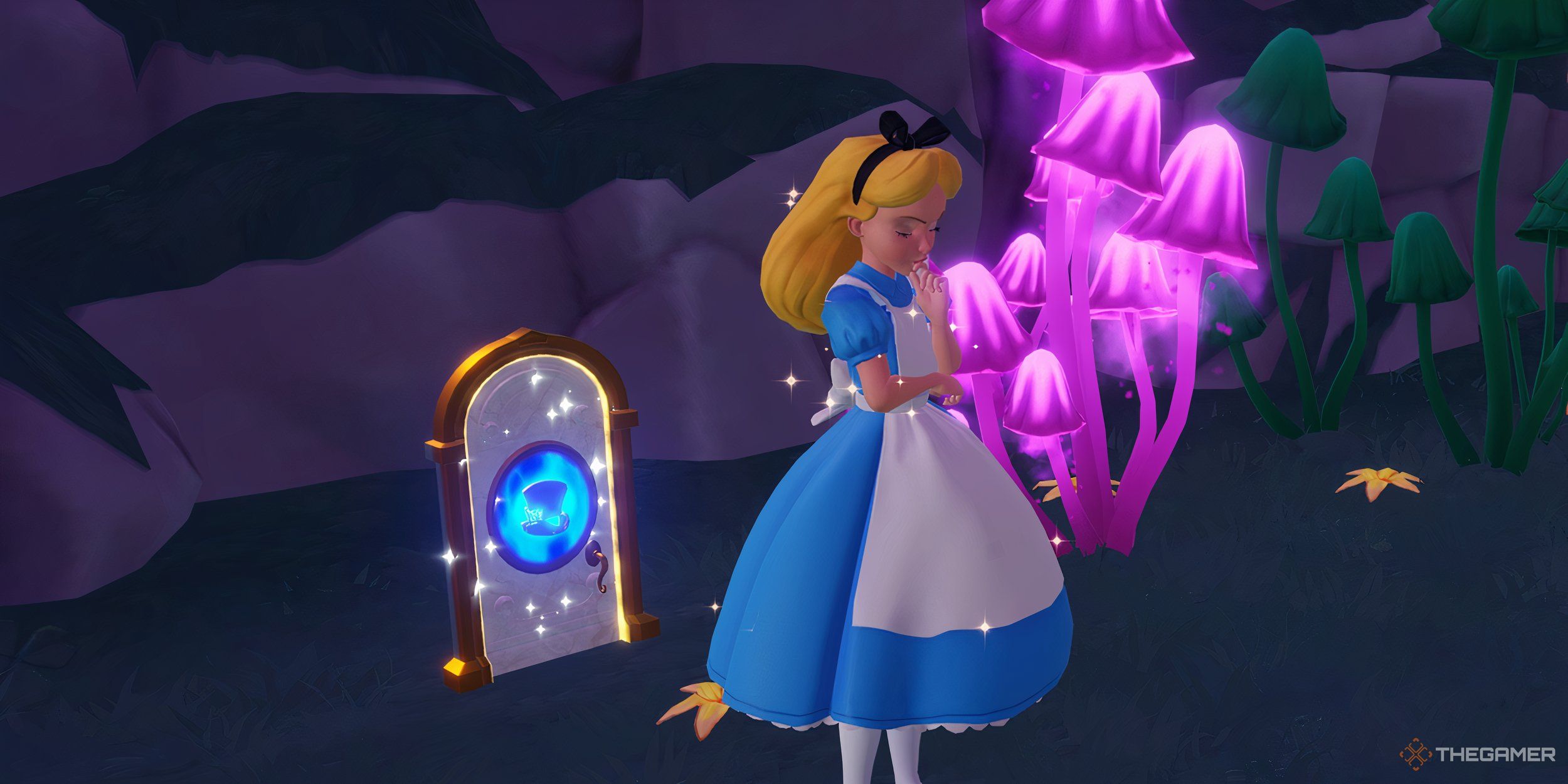 ディズニードリームライトバレー:ワンダーランドクエストウォークスルーを離れる