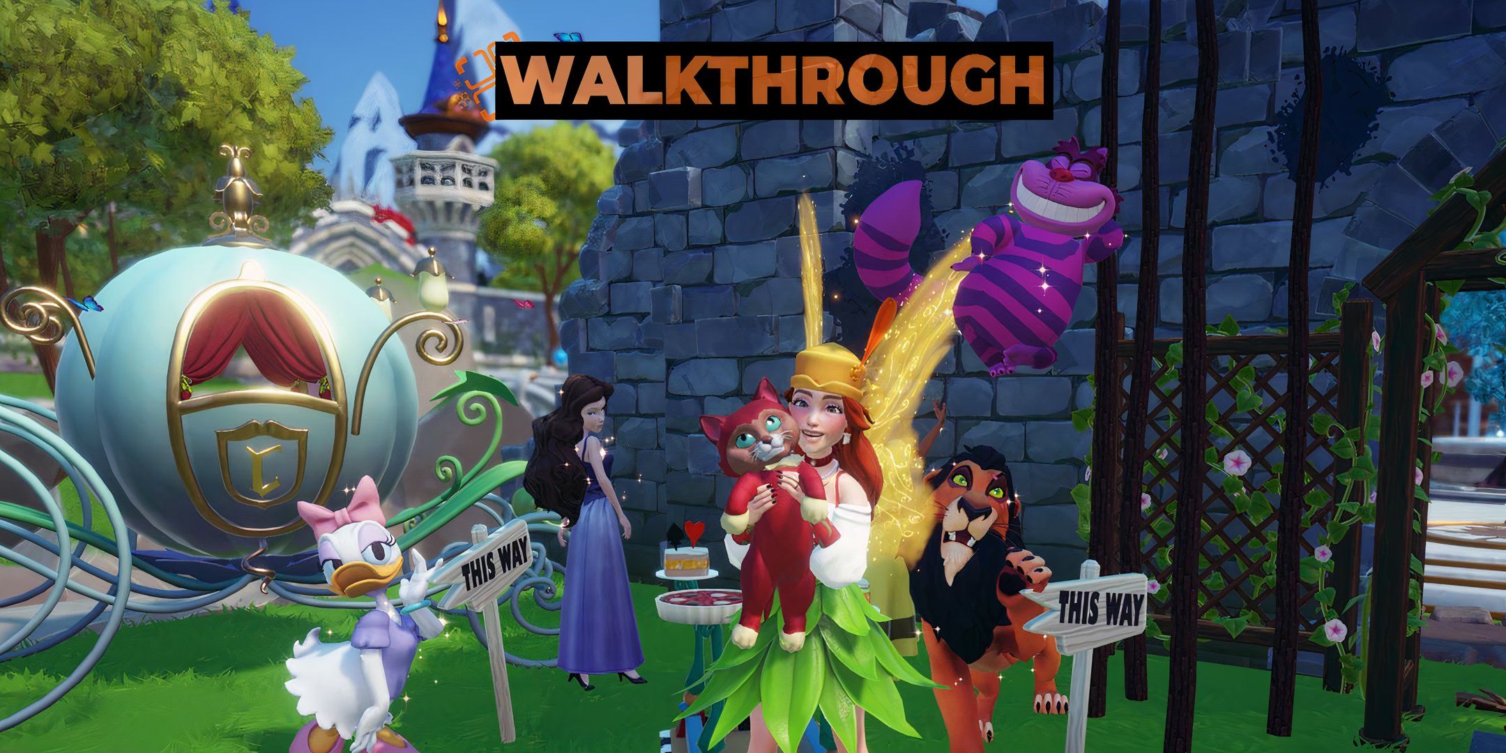 ディズニードリームライトバレー：それはすべてナンセンスです！クエストウォークスルー