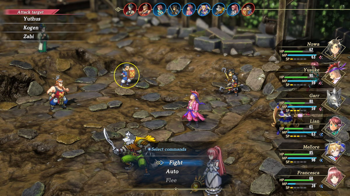 Eiyuden ChronicleでKogen、Zabi、およびYuthusを倒す方法：100人のヒーロー