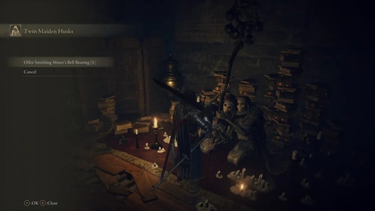 エルデンリングで鍛冶石と陰鬱な鍛冶屋のベルが見つける場所
