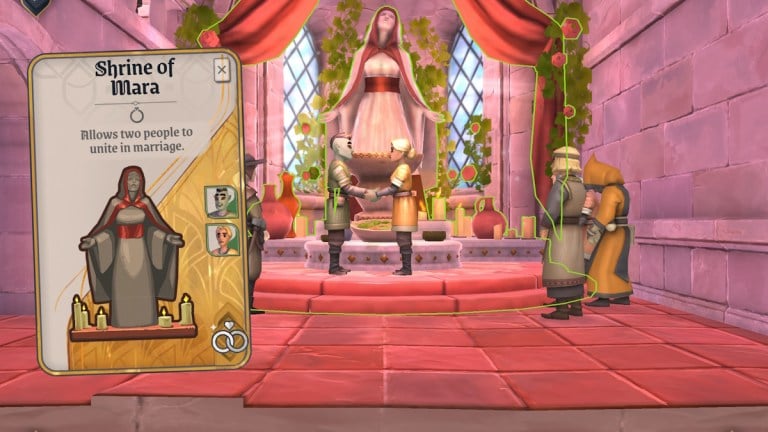 エルダースクロールでカップルと結婚する方法：城