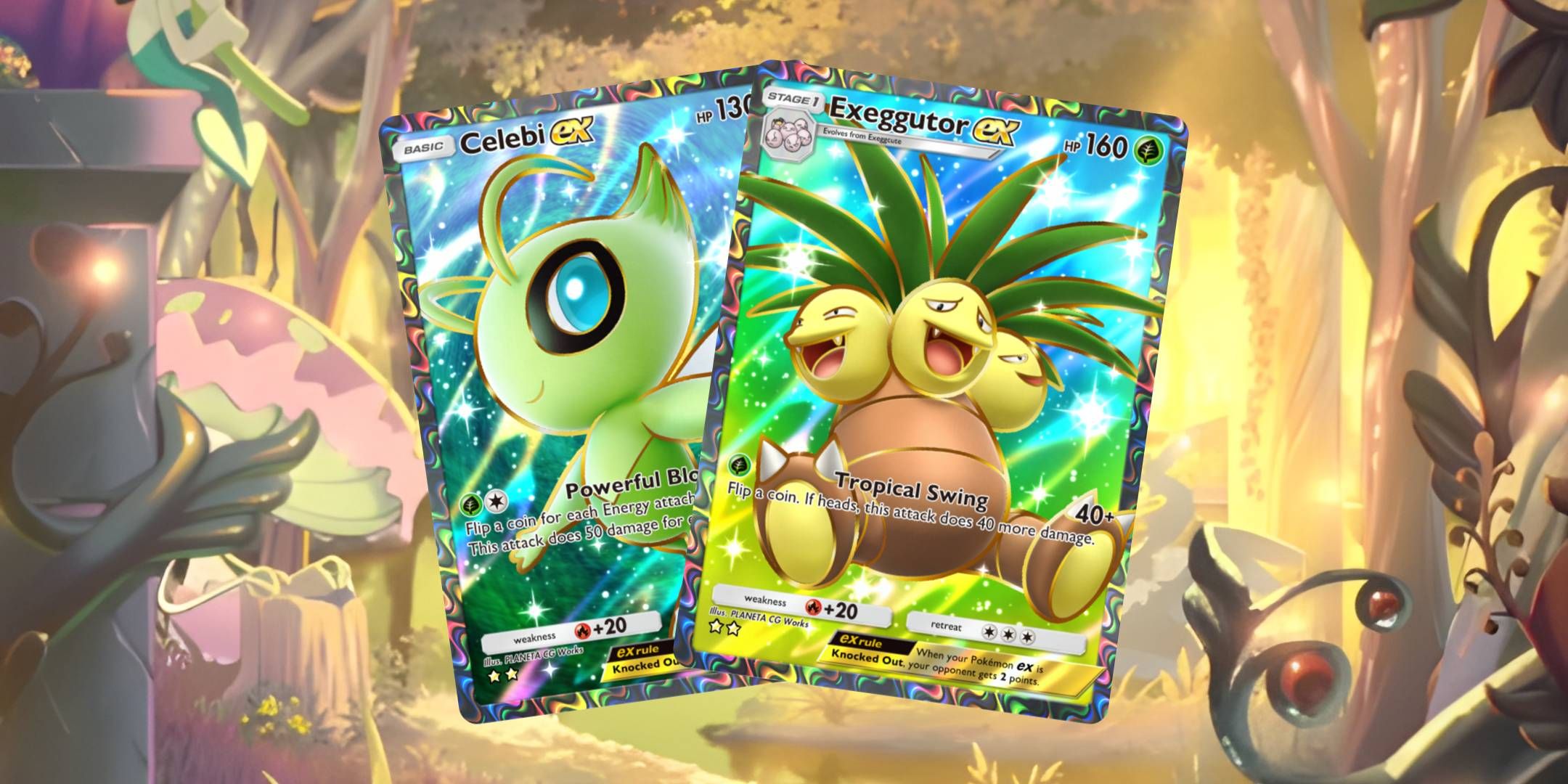 ポケモンポケット:Exeggutor Ex Celebi Ex Deck Guide