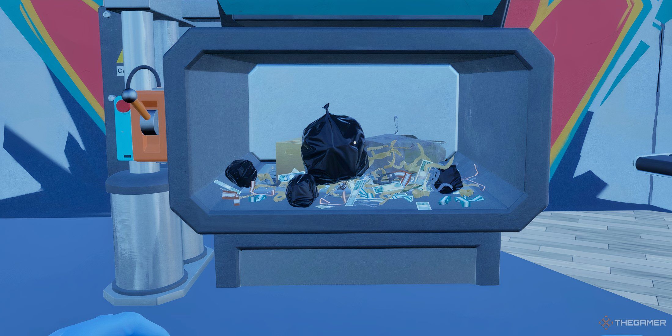 キャッシュクリーナーシミュレーター:ゴミ袋、説明