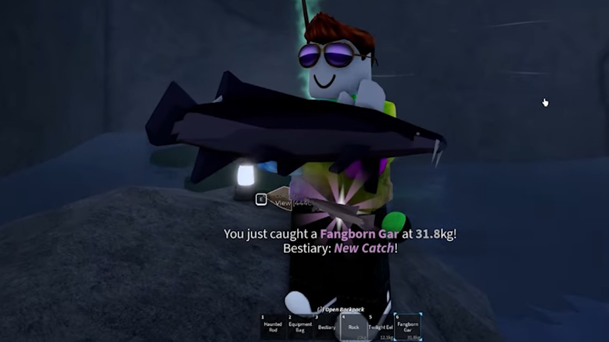 フィッシュでファンボーンガーを捕まえる方法