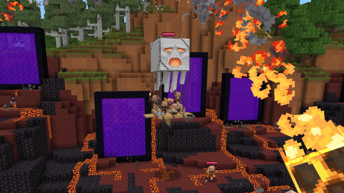 Minecraft映画ライブイベントでGhastsを見つける場所