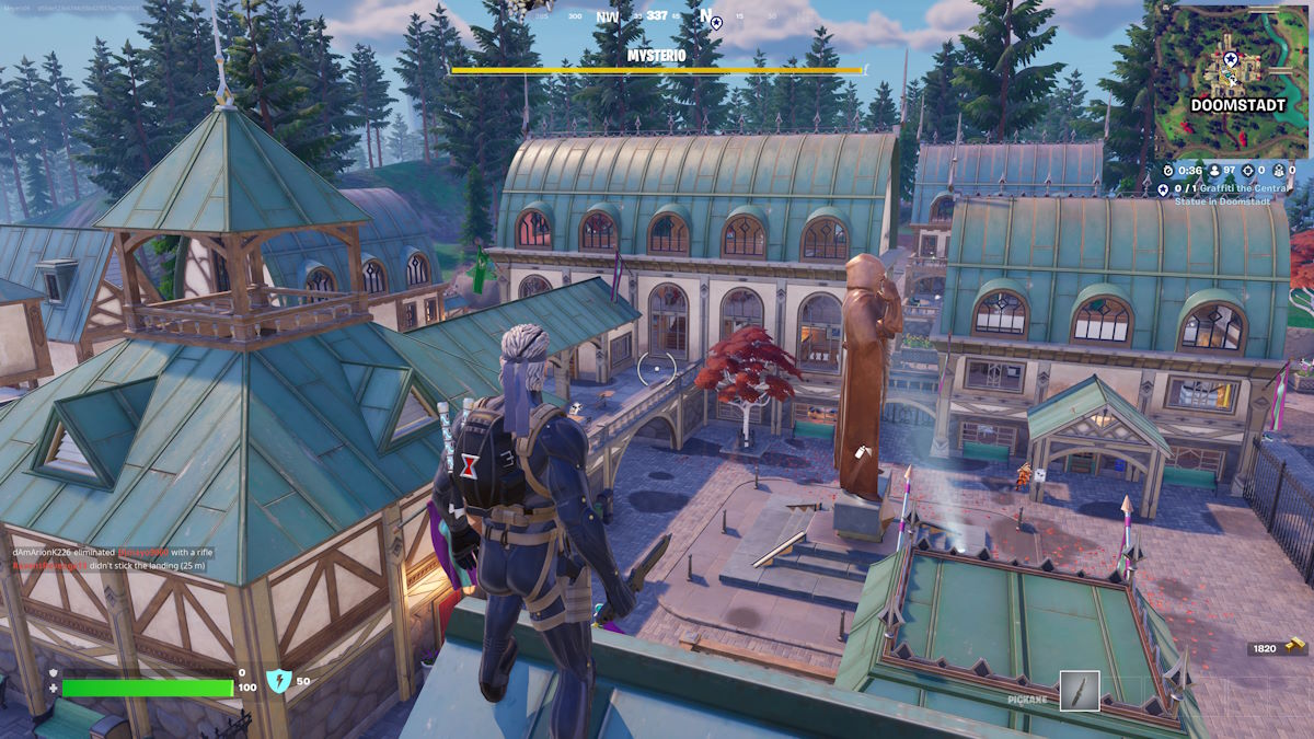 Fortniteで監視カメラを見つけて破壊する方法