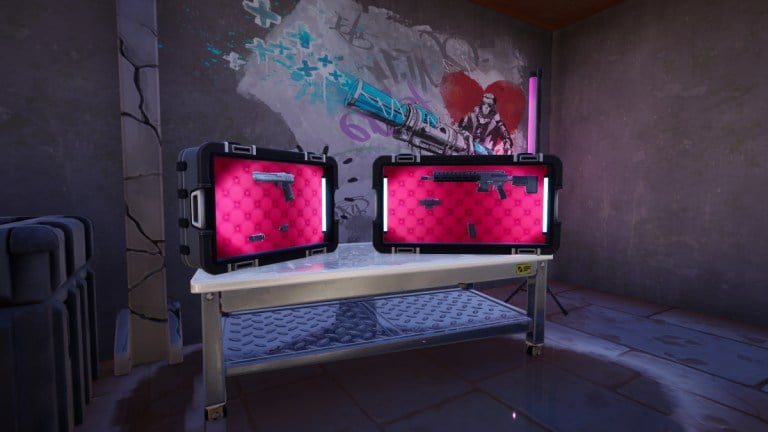 Fortniteの武器ケースから武器を盗む方法