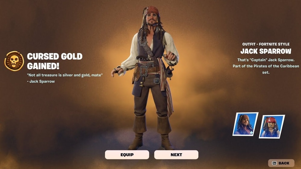 Fortnite x Pirates of the Caribbean:リリース日と何を期待するか