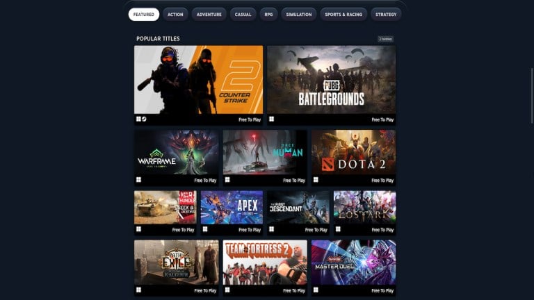 ローエンドPC用のSteamでの10の最高の無料ゲーム
