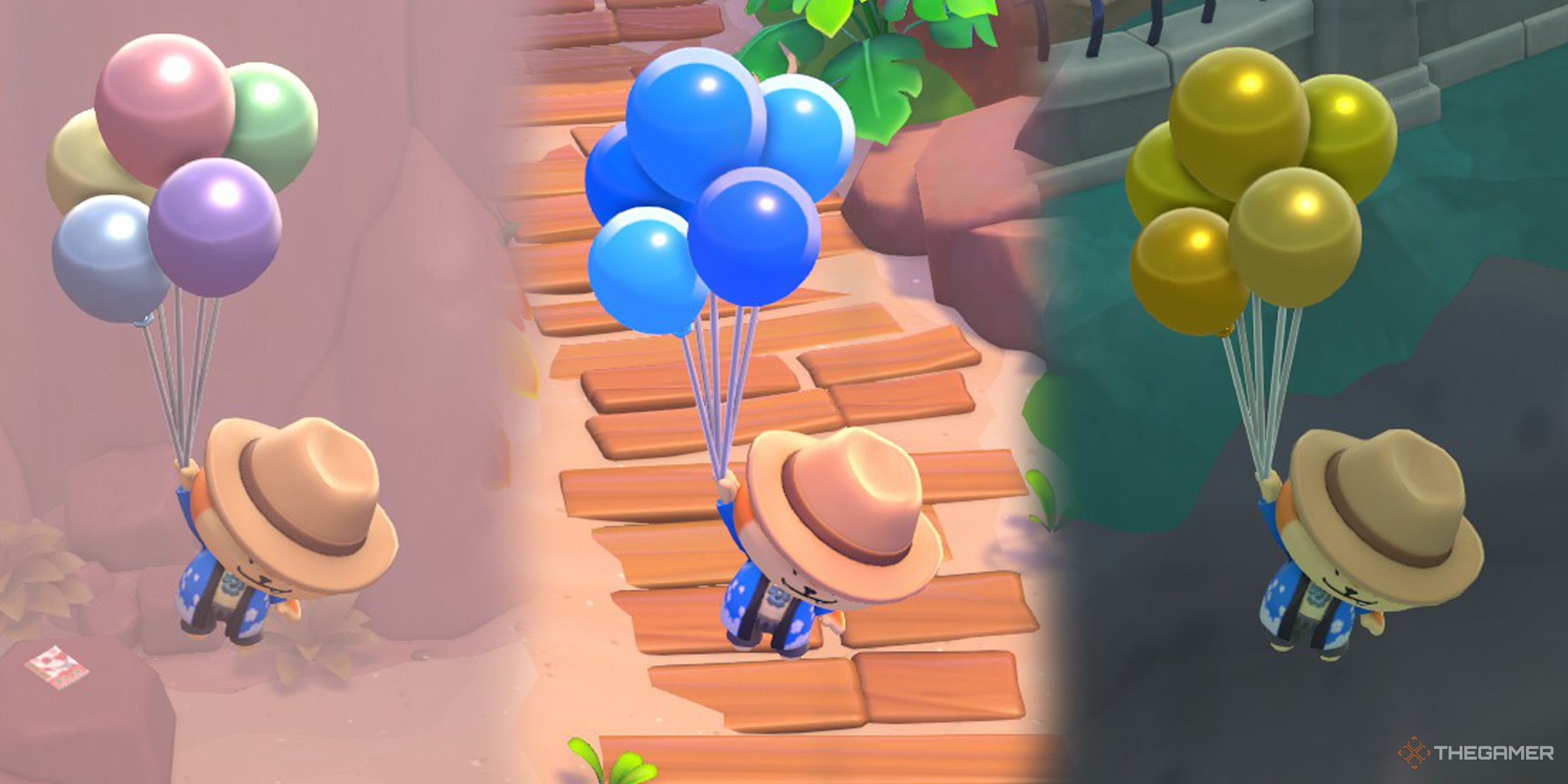 ハローキティアイランドアドベンチャー：バルーンロケーションガイド