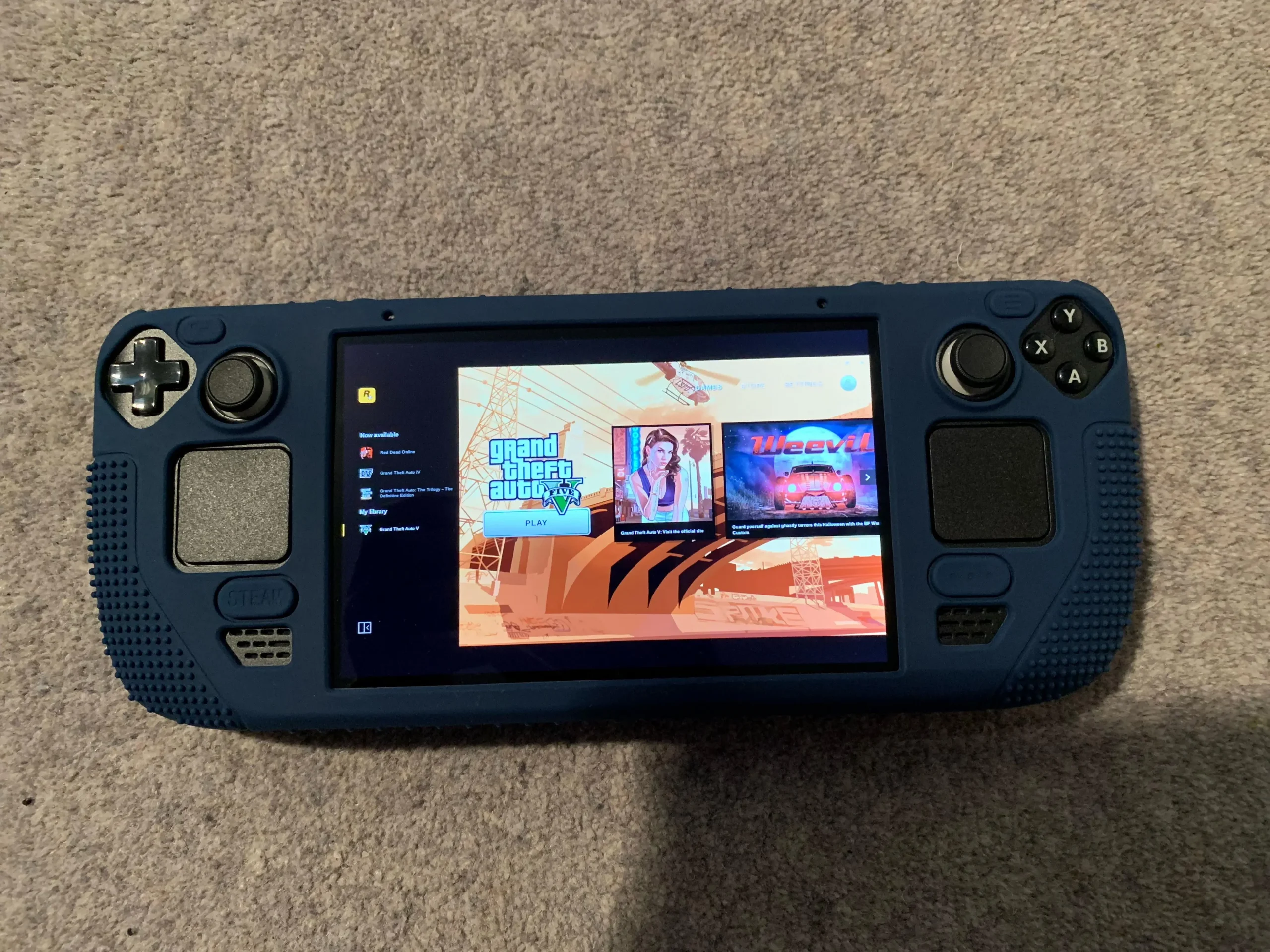 GTA 5は、Battereyeの更新後、スチームデッキで「サポートされていない」になります