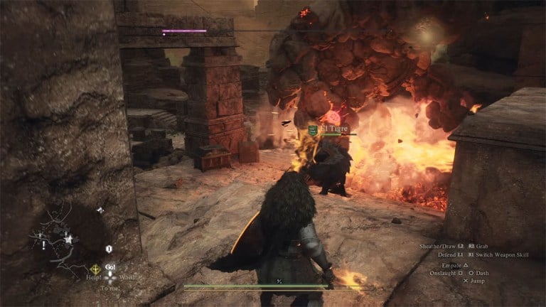 ドラゴンのドグマ2でゴーレムを倒す方法