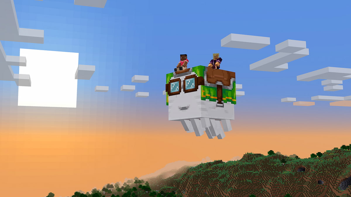 MinecraftでHappy Ghastsを見つけて乗る方法