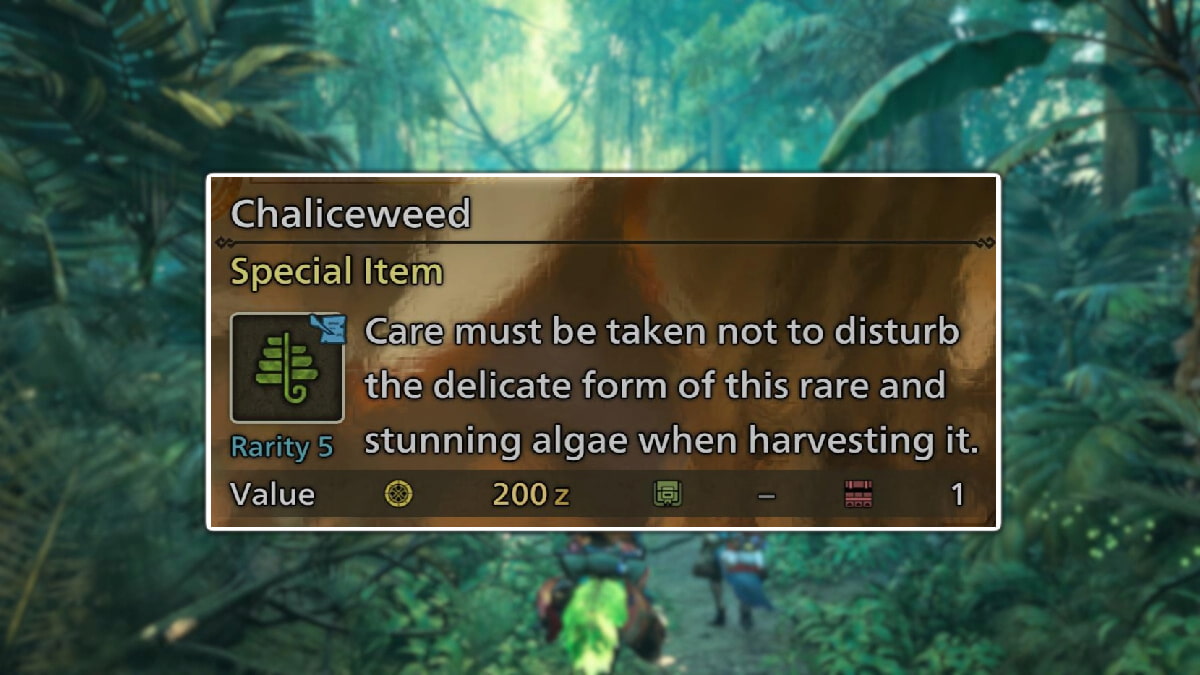 モンスターハンターワイルドでchaliceweedを取得して使用する方法