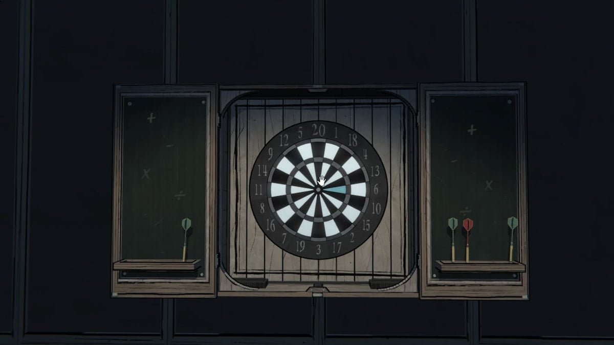 ブループリンスビリヤードルームでダーツボードパズルを解く方法