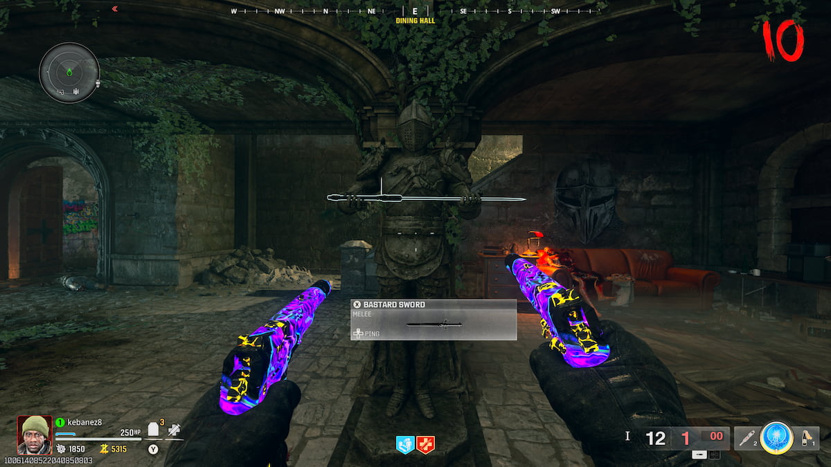 ブラックオプス6ゾンビのファイアドラゴンソードのロックを解除する方法