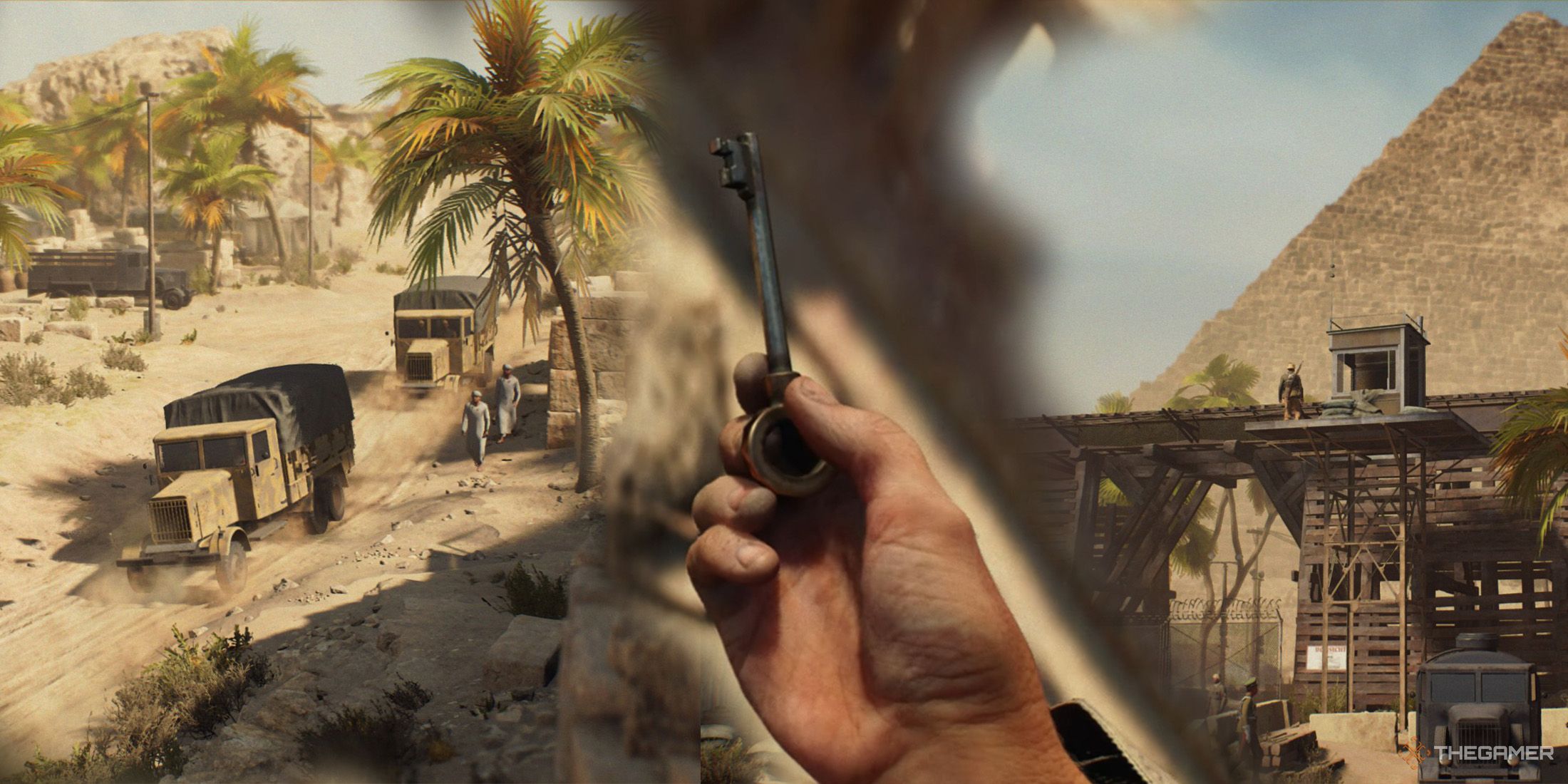 インディアナジョーンズと大サークル:Gizehキーロケーションガイド