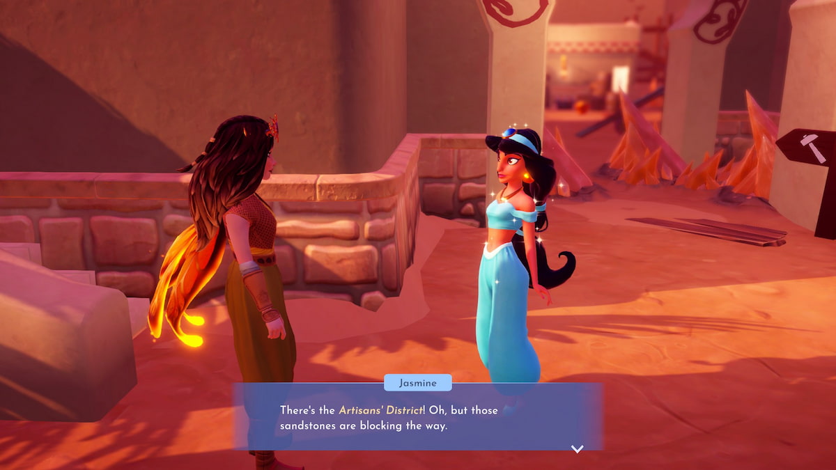 ディズニードリームライトバレーで職人地区を見つける方法