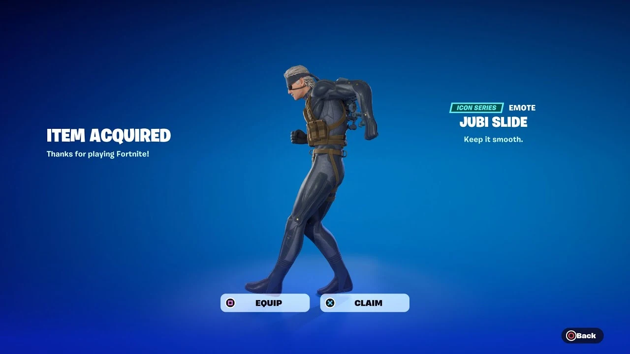 FortniteのJubi Slide Emoteは、リリース後すぐに削除されました