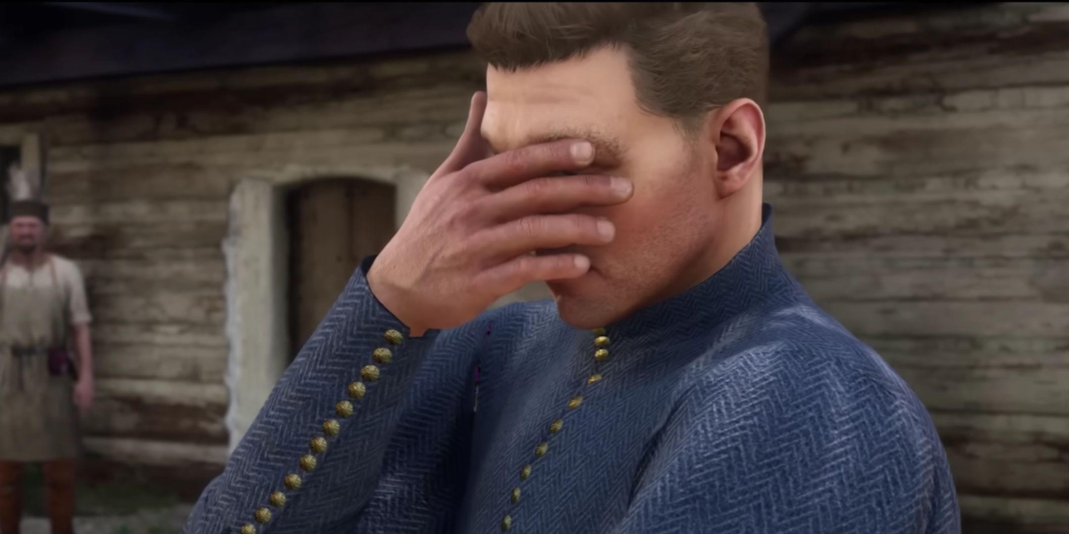 キングダムカム:救出2は、プラチナトロフィーを手に入れると草に触れるように言います