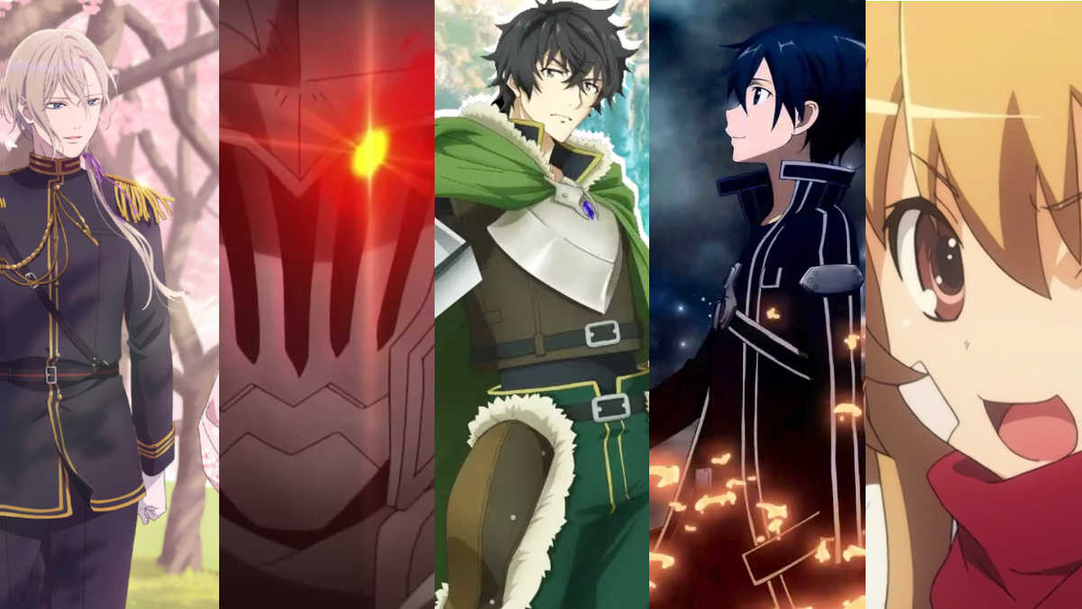 驚くべき光の小説に基づいた10アニメシリーズ