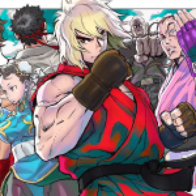 すべてのストリートファイターキャラクター、リストされています