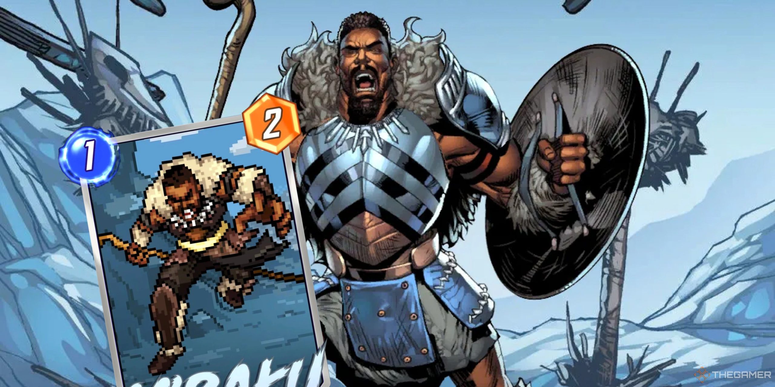 アーティストは、マーベルスナップがM'Baku Pixel Art Cardの作品を盗用したと主張しています