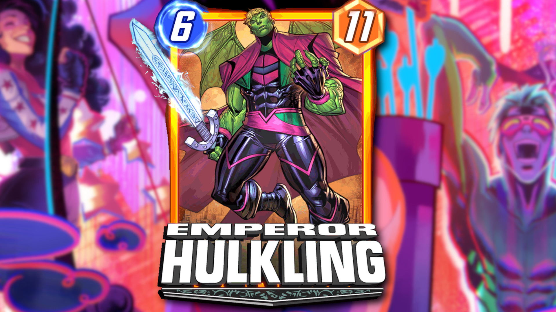 マーベルスナップで最高の皇帝ハルクリングデッキ