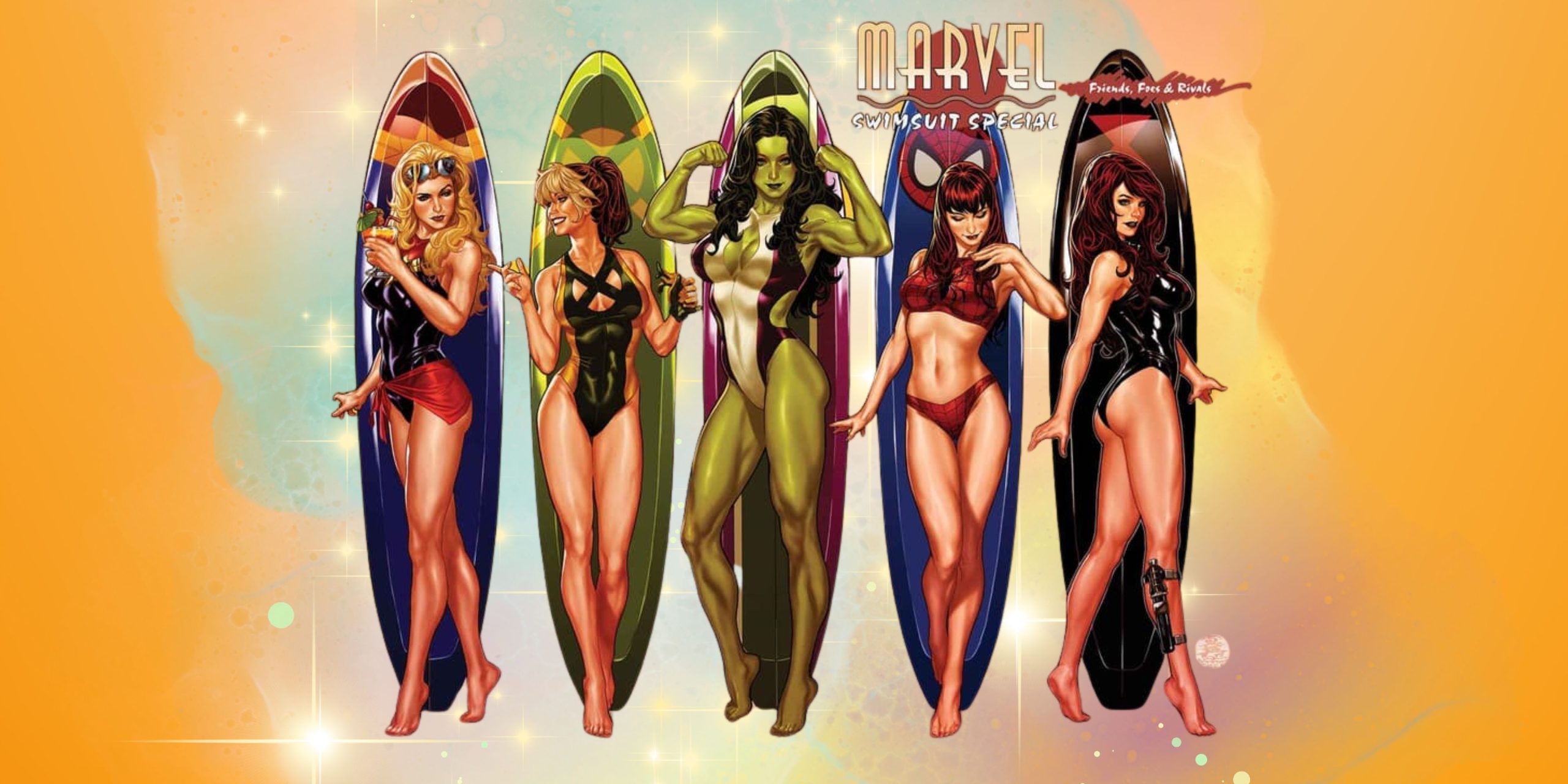 長い間放棄されたマーベルコミックが戻ってきて、ライバルが一致するスキンを持つことができるように