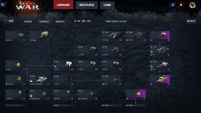 Men of War 2は、初期のゲームに最適です