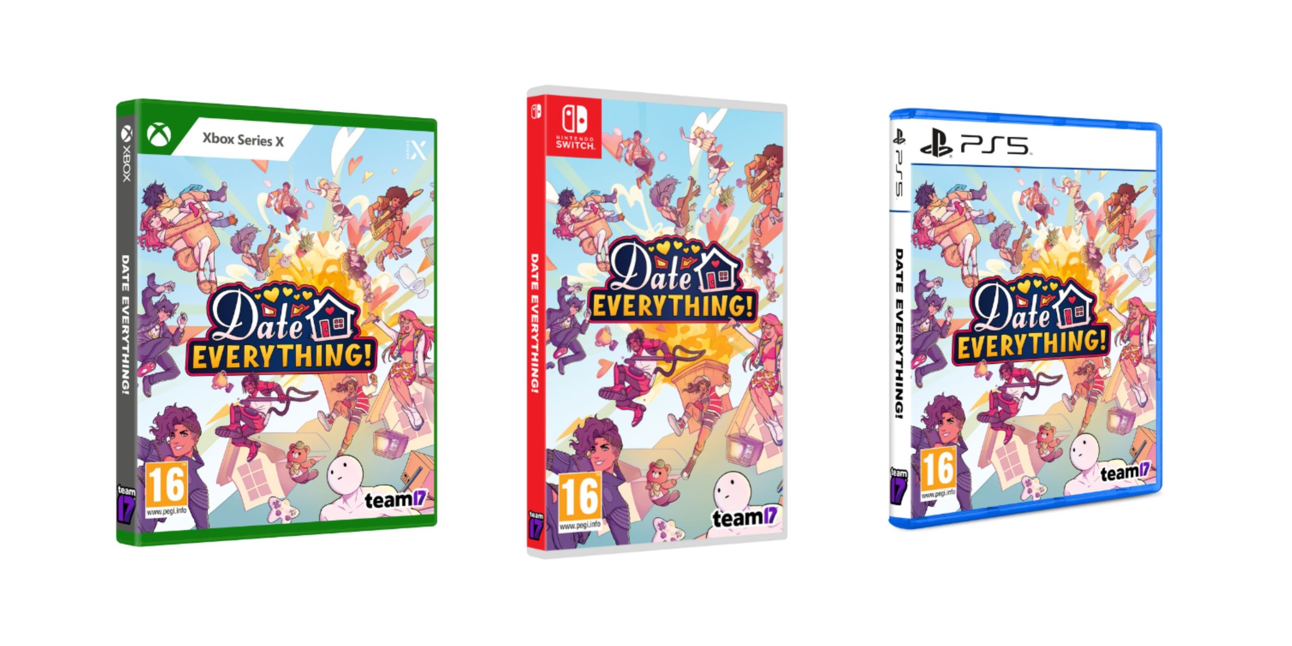 日付すべてが新しいリリース日とバレンタインデーの遅延に続く物理版を取得します