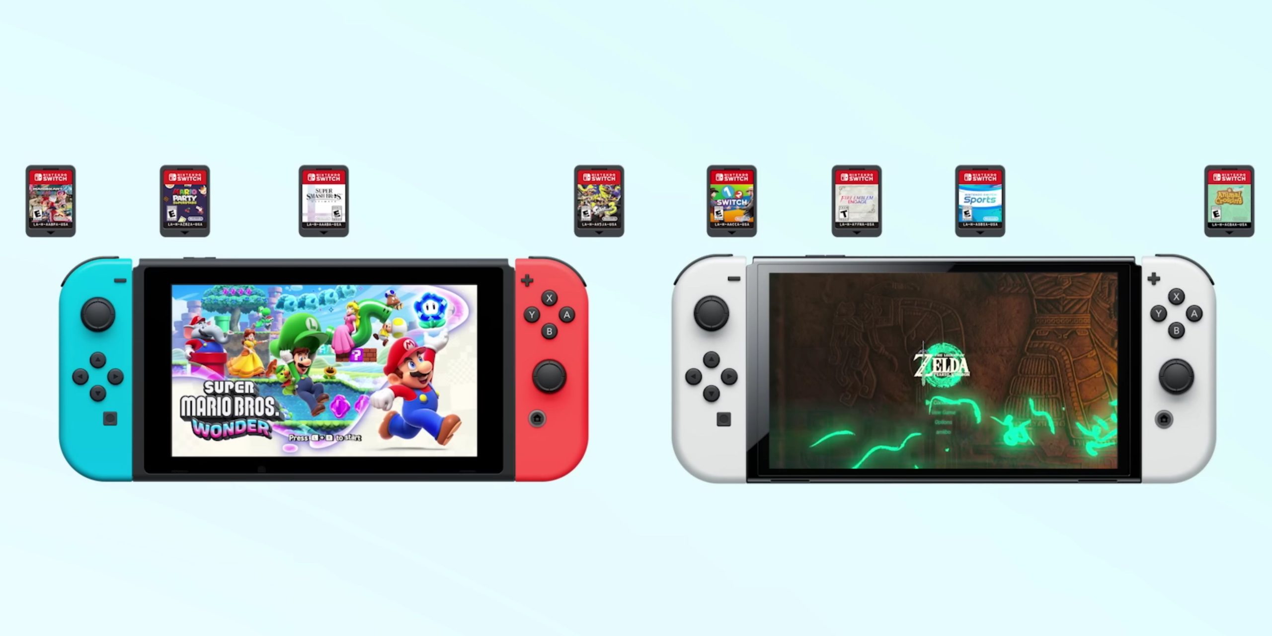 スイッチの仮想ゲームカードの更新は、プレイヤーが以前にゲームを共有できる片道が限られているようです