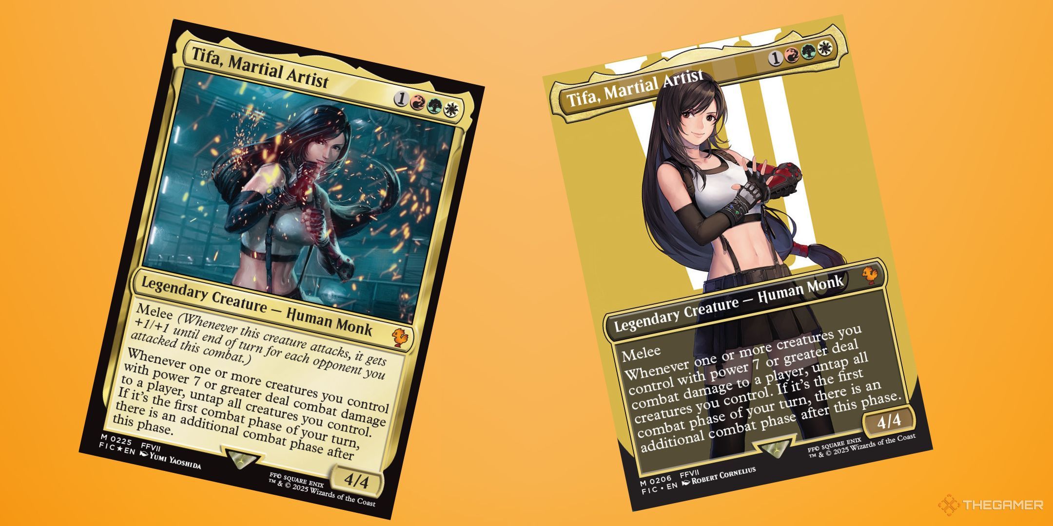 ああ、いや、TIFAのMTGカードはイタリアの旗の色を特徴としています