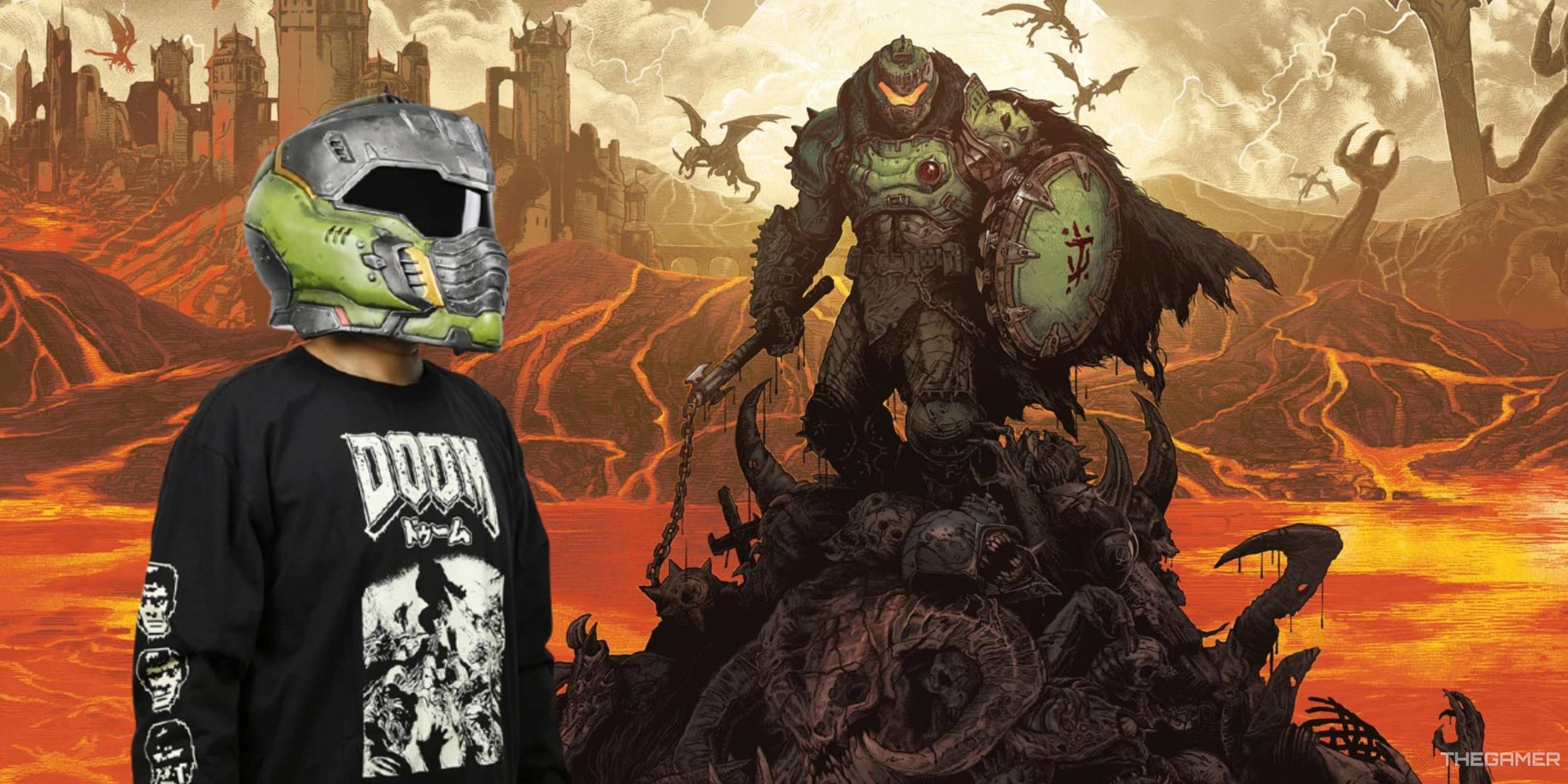 あなたは今、Doomguy's Doom：The Dark Agesヘルメットを所有して着ることができます