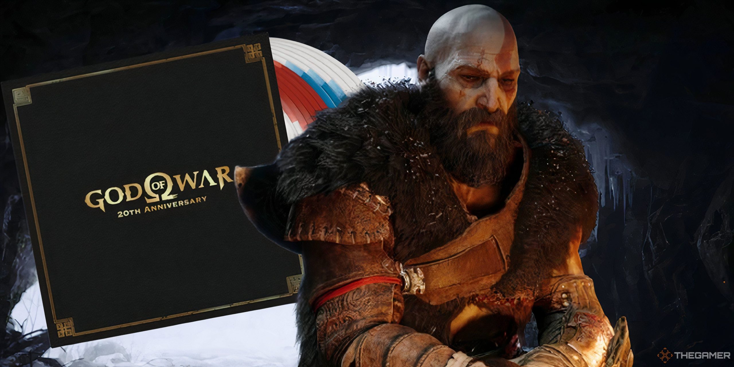 ゴッドオブウォーの20周年記念ビニールコレクションは、シリーズのすべてのゲームの音楽を特徴としています