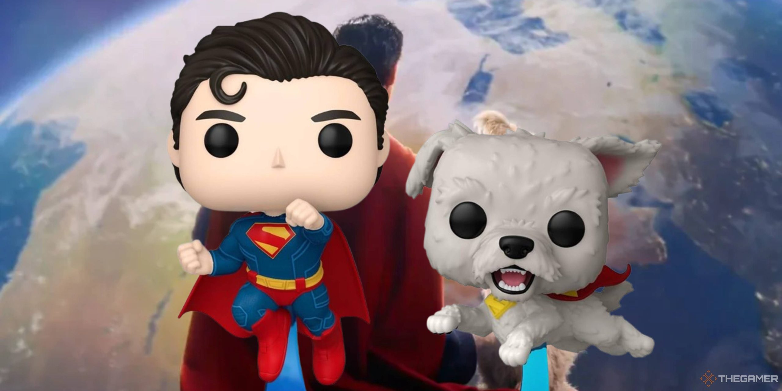 ジェームス・ガンのスーパーマンの最初のキャラクターの中のスーパードッグは、ファンコ・ポップスになりました