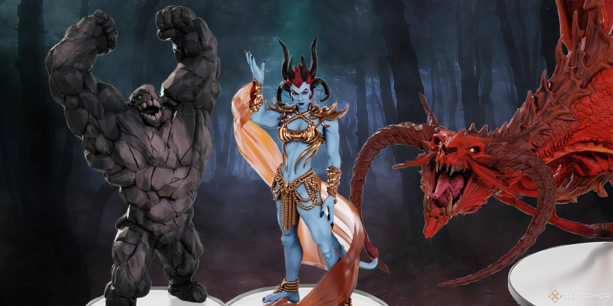 Pathfinderの新しいミニチュアコレクションには、MephistophelesとAsmodeusのフィギュアデビューが含まれています